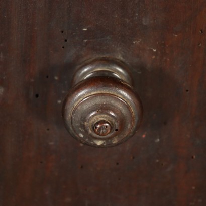 Antique Baroque Walnut Cupboard Italy Late 1600s