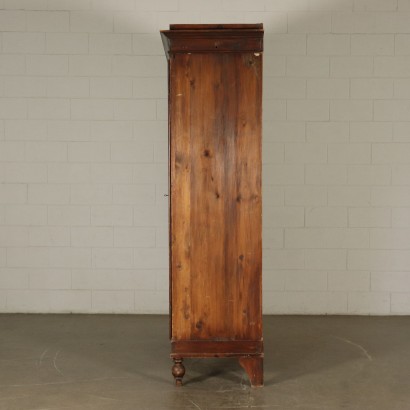 Grand Armoire Sapin Commun Fabriqué en Italie Moitié '800