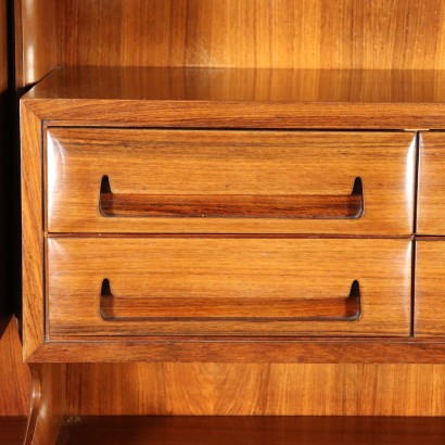 Cabinet Rosewood Veneer Vintage Italy 1950s-1960s