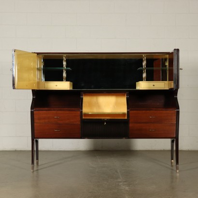 Bar Cabinet by Osvaldo Borsani Vintage Italy 1950s