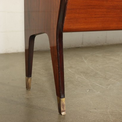 Buffet by Osvaldo Borsani Rosewood Veneer Vintage Italy 1950s