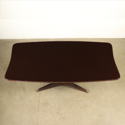 Table by Osvaldo Borsani Rosewood Veneer Vintage Italy 1950s