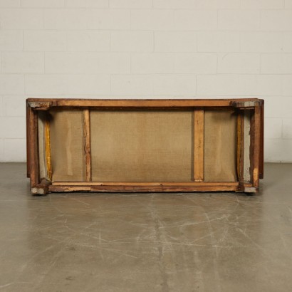 Walnut Sofa Bench Italy 19th Century