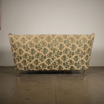 Sofa in the style of Paolo Buffa Fabric Vintage Italy 1950s