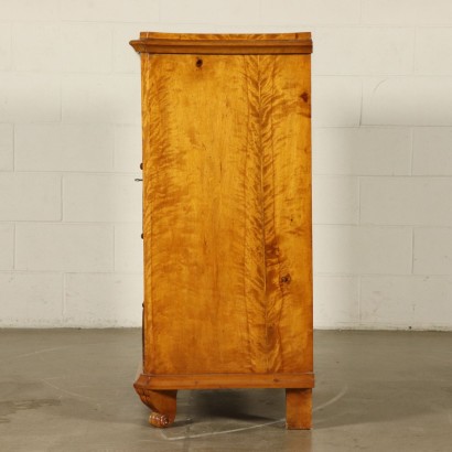 Secretaire del pecho de los cajones de estilo Biedermeier