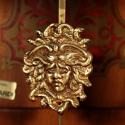 Horloge Bronze doré Bois "C. Zanardi Made in Italy"'900