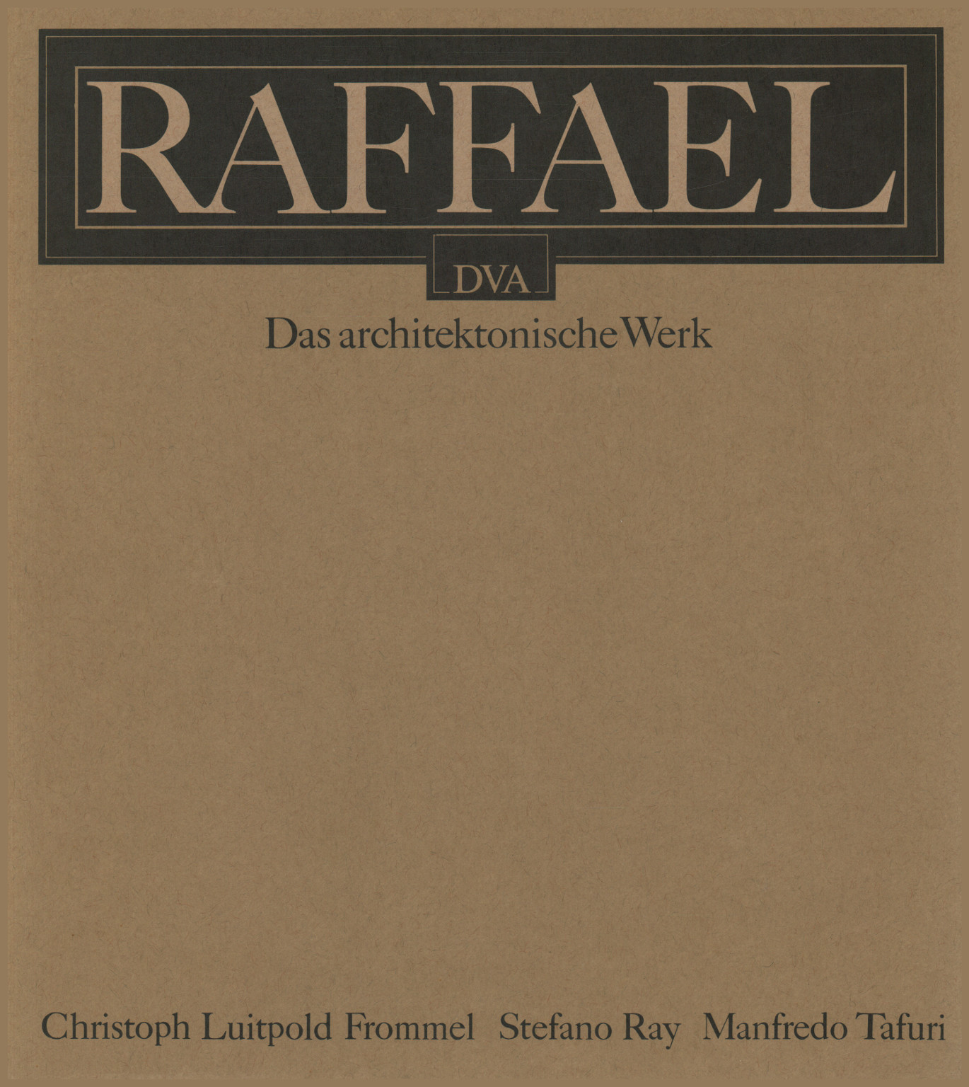 Raphaël. Das architektonische Werk, s.a.