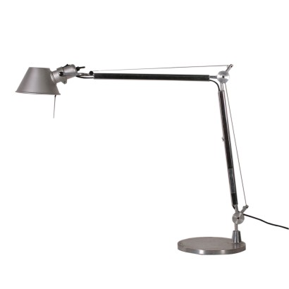 Desk Lamp for Artemide Aluminium Vintage Italy 1980s