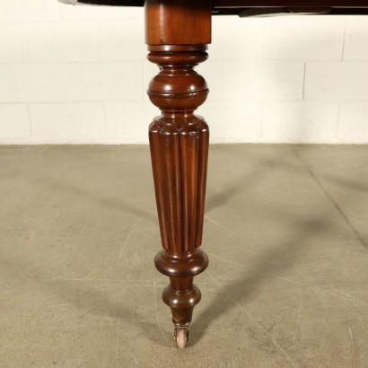 Table with Extensions Mahogany England Late 1800s