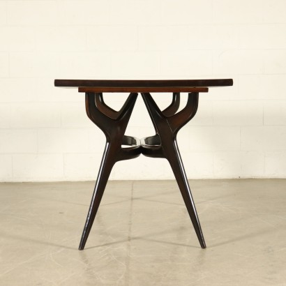 Table Bois ébonisé Formica Fabriqué en Italie Années 50