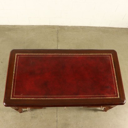 Writing Desk with Leather Insert Italy 20th Century