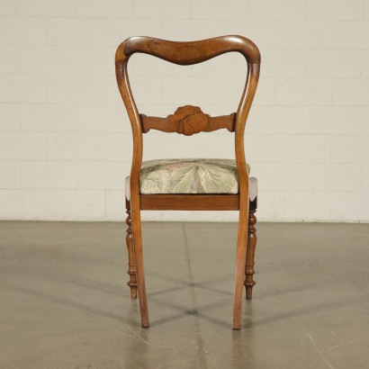 Six Chairs Rosewood France Mid 19th Century