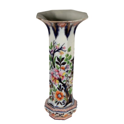 Ceramic Vase European Manufacture Late 1800s