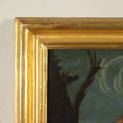 Allegory of Fall Oil Painting French School 18th Century