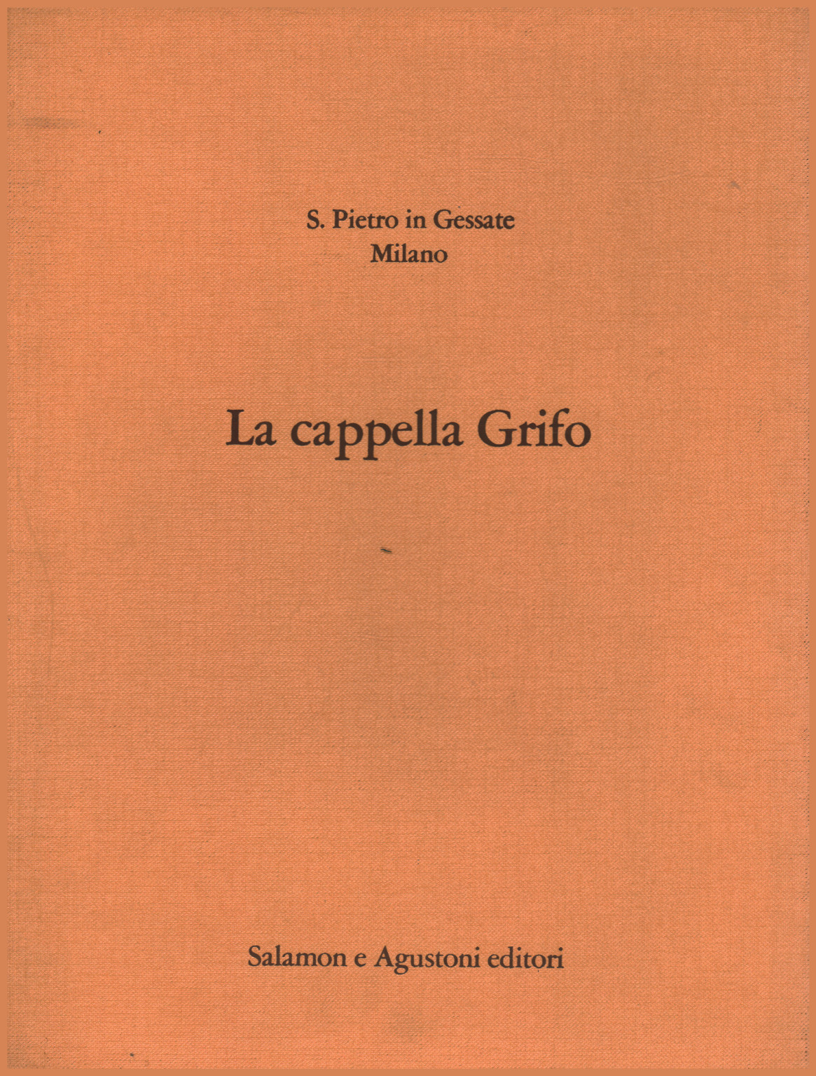 The Grifo chapel, s.a.
