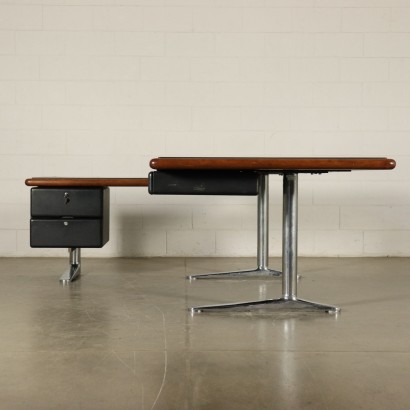 moderne Antiquitäten, moderne Design-Antiquitäten, Schreibtisch, moderner Antiquitäten-Schreibtisch, moderner Antiquitäten-Schreibtisch, italienischer Schreibtisch, Vintage-Schreibtisch, 60er-Schreibtisch, 60er-Design-Schreibtisch