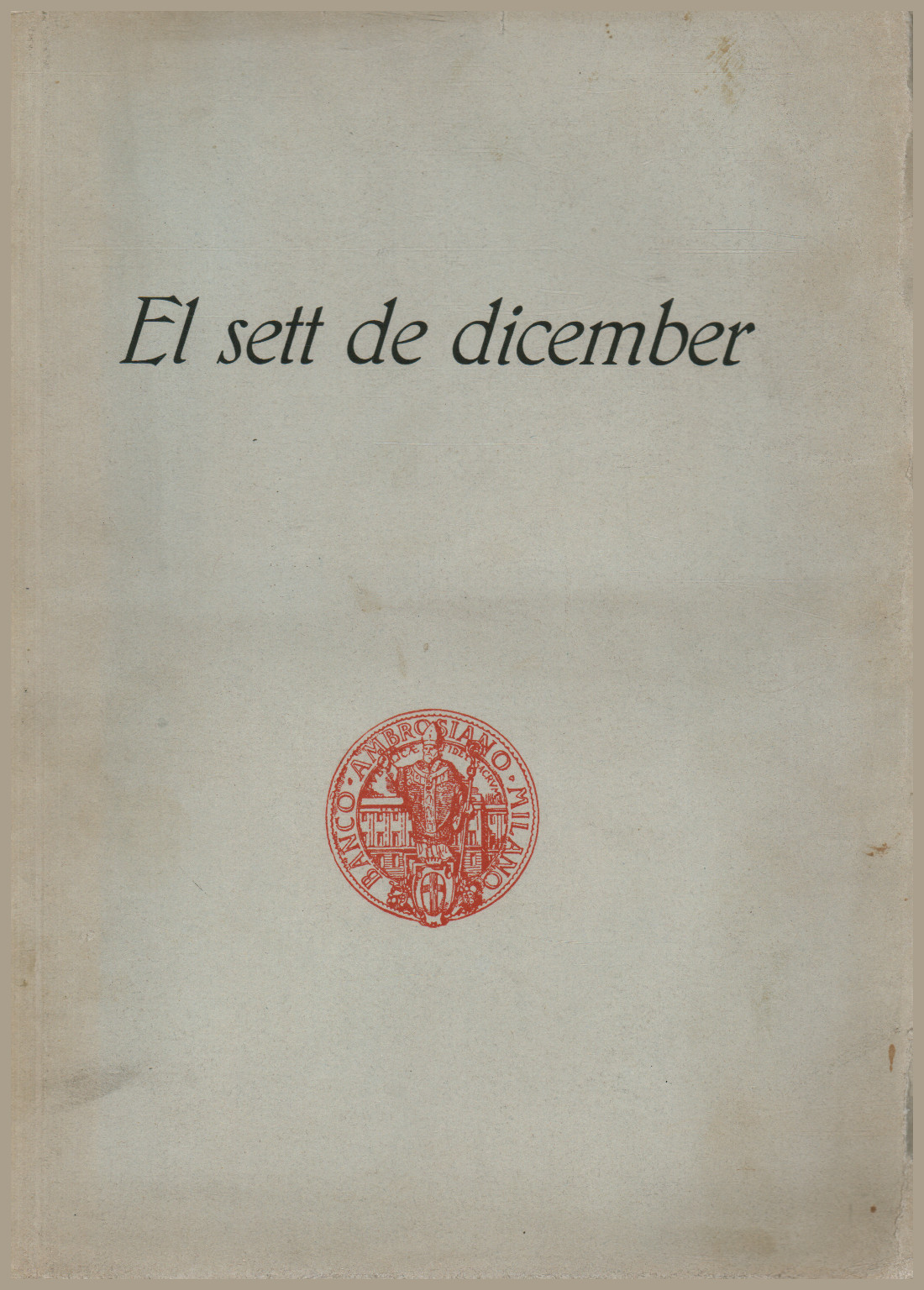 Die Woche im Dezember, s.a.