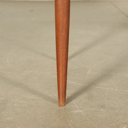 Desk with Drawers Teak Vintage Italy 1960s