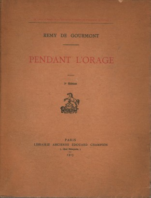 Pendant l'orage