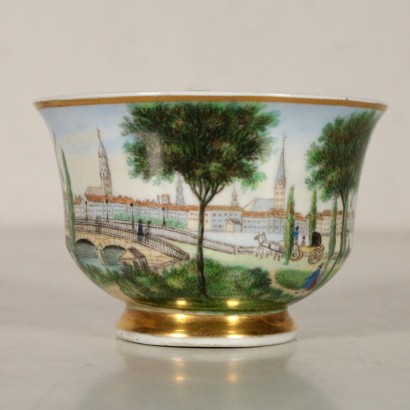 Meissen Ceramic Cup Made in Germany 19th Century