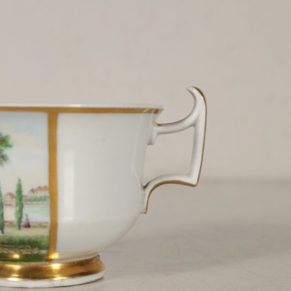 Meissen Ceramic Cup Made in Germany 19th Century