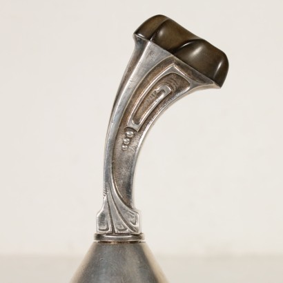 Art Nouveau Silver-Plated Bell Made in Central Europe