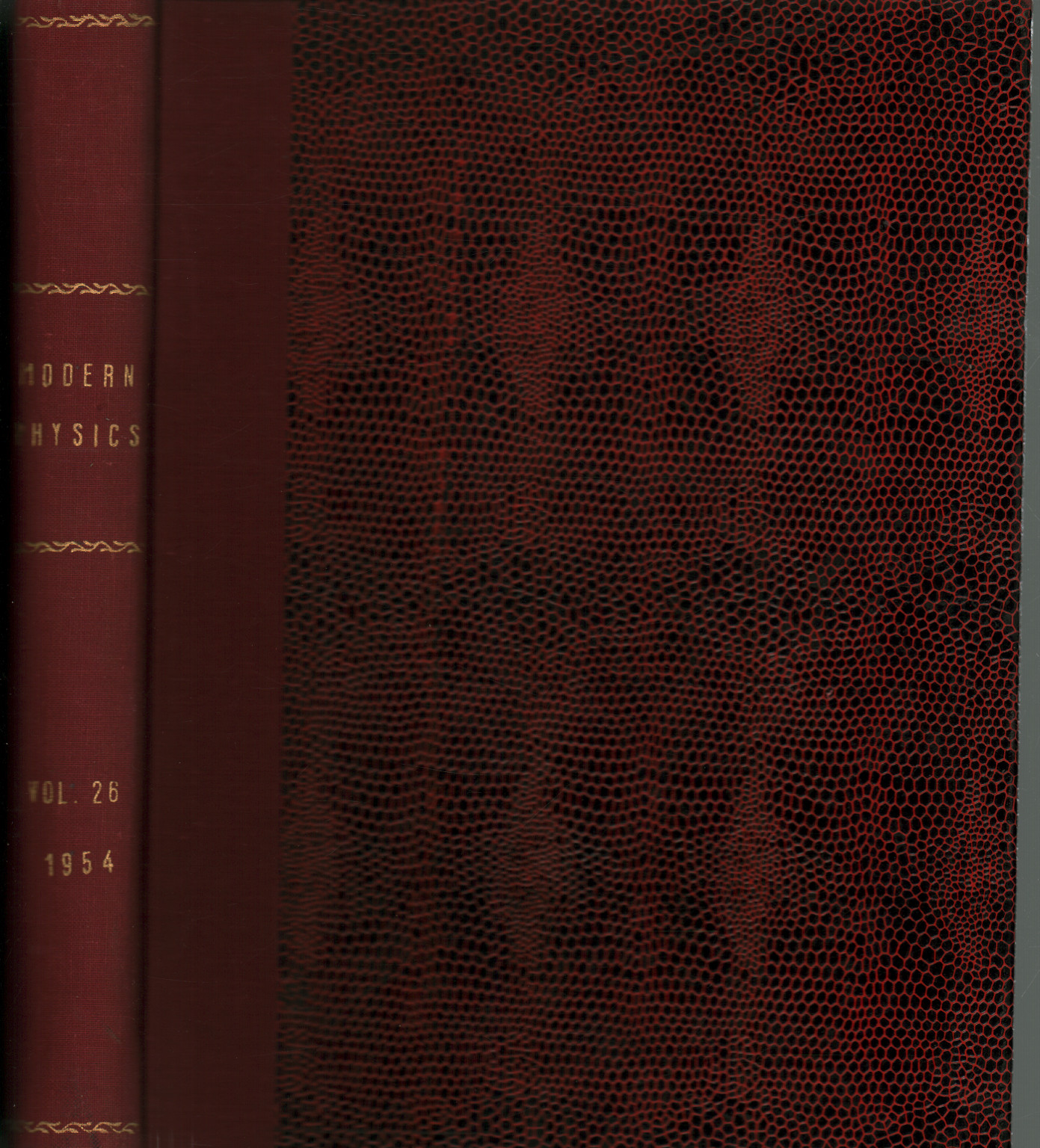 Reviews of Modern Physics, 1954. Volume 26, 1-4 , s.a.