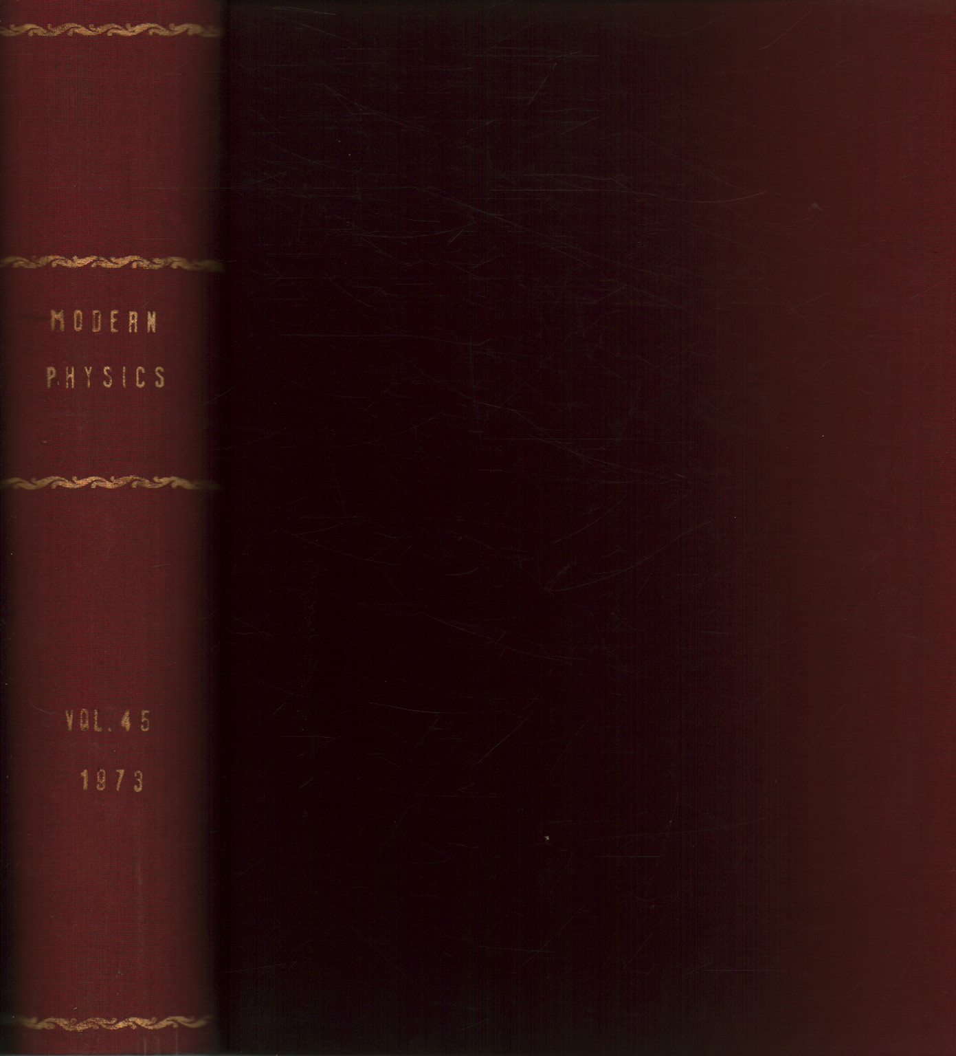 Reviews of Modern Physics, 1973. Volume 45, 1-4 , s.zu.