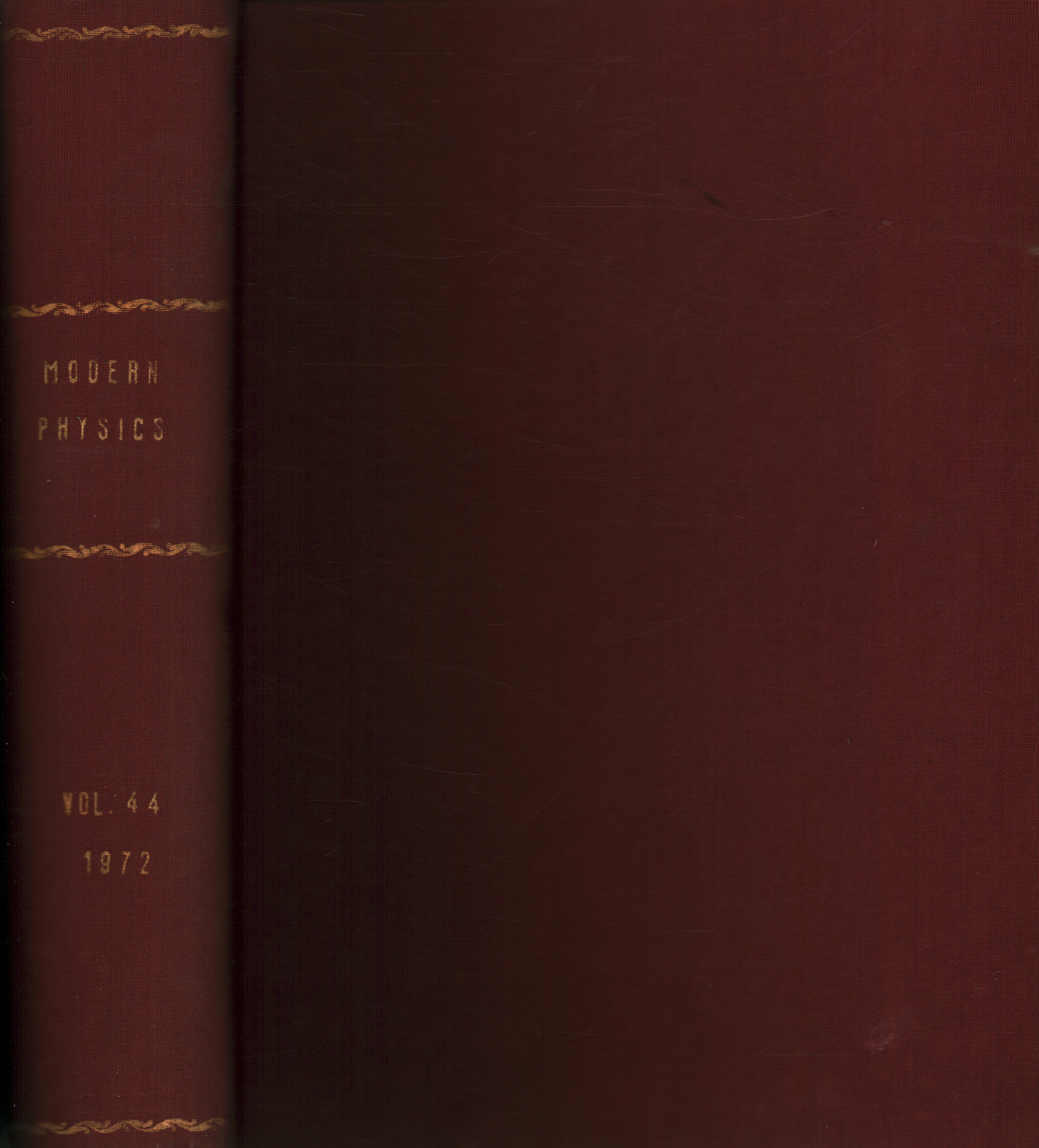 Reviews of Modern Physics, 1972. Volume 44, 1-4 , s.a.
