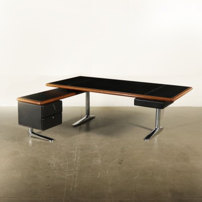 moderne Antiquitäten, moderne Design-Antiquitäten, Schreibtisch, moderner Antiquitäten-Schreibtisch, moderner Antiquitäten-Schreibtisch, italienischer Schreibtisch, Vintage-Schreibtisch, 60er-Schreibtisch, 60er-Design-Schreibtisch