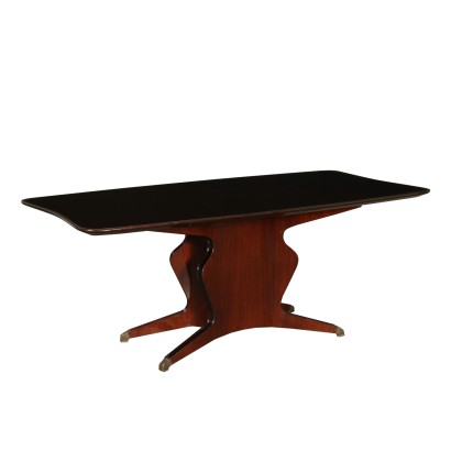 Table by Osvaldo Borsani Rosewood Veneer Vintage Italy 1950s