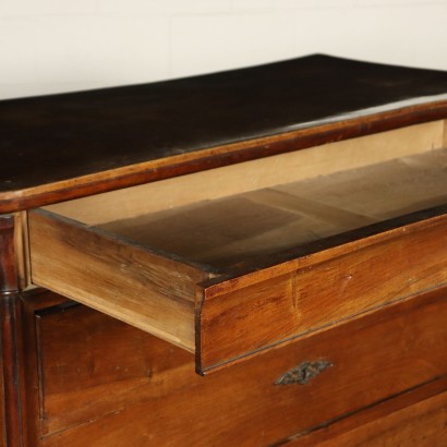 Walnut Chest of Drawers Italy 19th Century