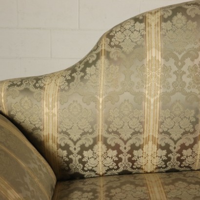 Walnut Sofa Manufactured in Italy 18th Century