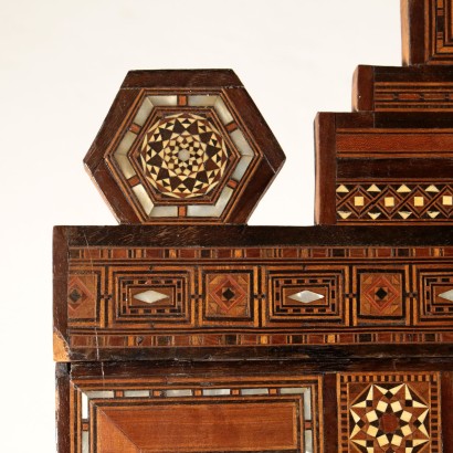 Inlaid Corner Cabinet Italy 20th Century