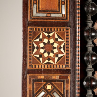 Inlaid Corner Cabinet Italy 20th Century