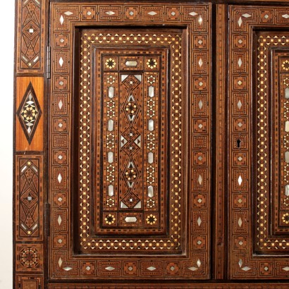 Inlaid Corner Cabinet Italy 20th Century