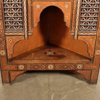 Inlaid Corner Cabinet Italy 20th Century