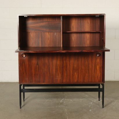 Cabinet Rosewood Veneer Vintage Italy 1960s