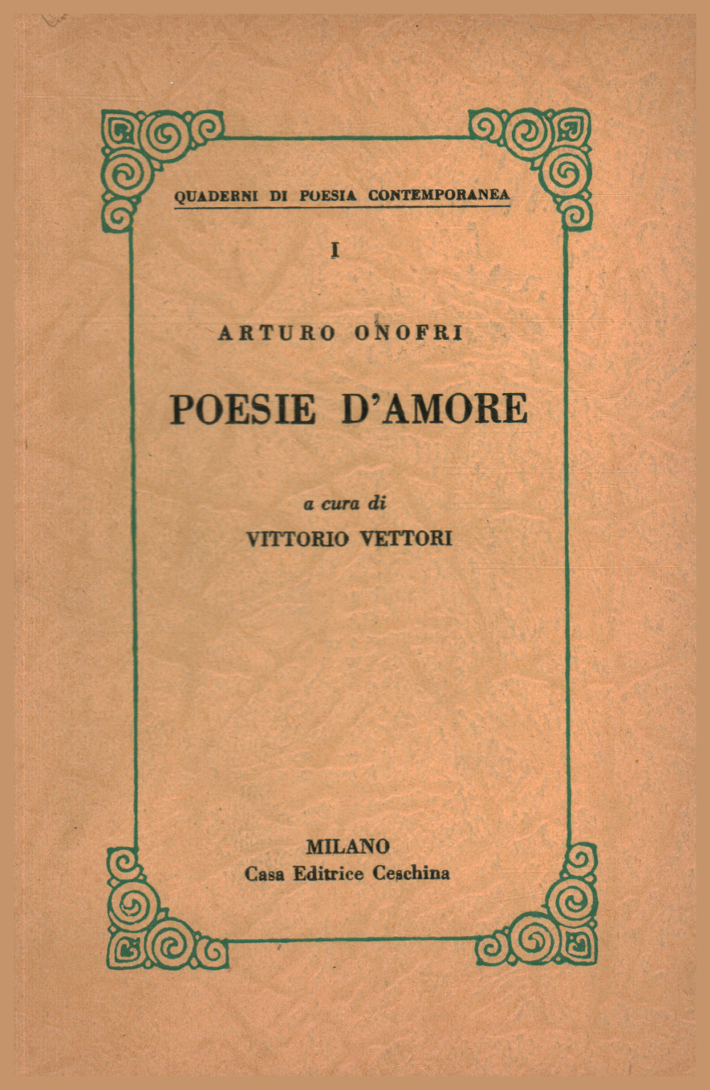 Poesie d'amore, s.a.