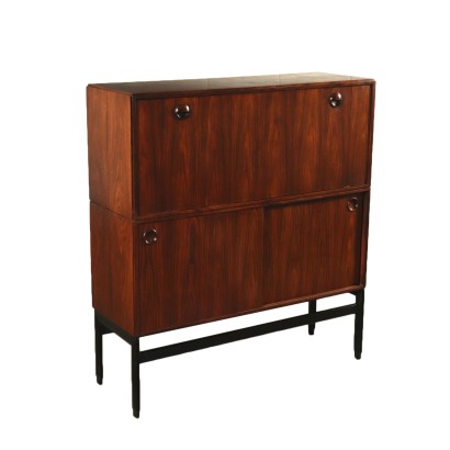 Cabinet Rosewood Veneer Vintage Italy 1960s