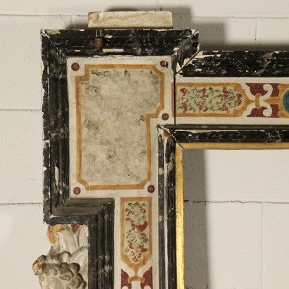Large Lacquered Frame Italy 17th-18th Century