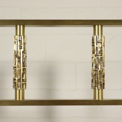 Brass Bed Structure Attributed to Luciano Frigerio Vintage Italy 1960s