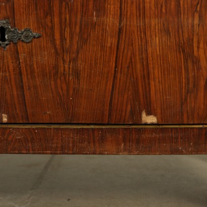 Empire Walnut Chest of Drawers Italy 19th Century