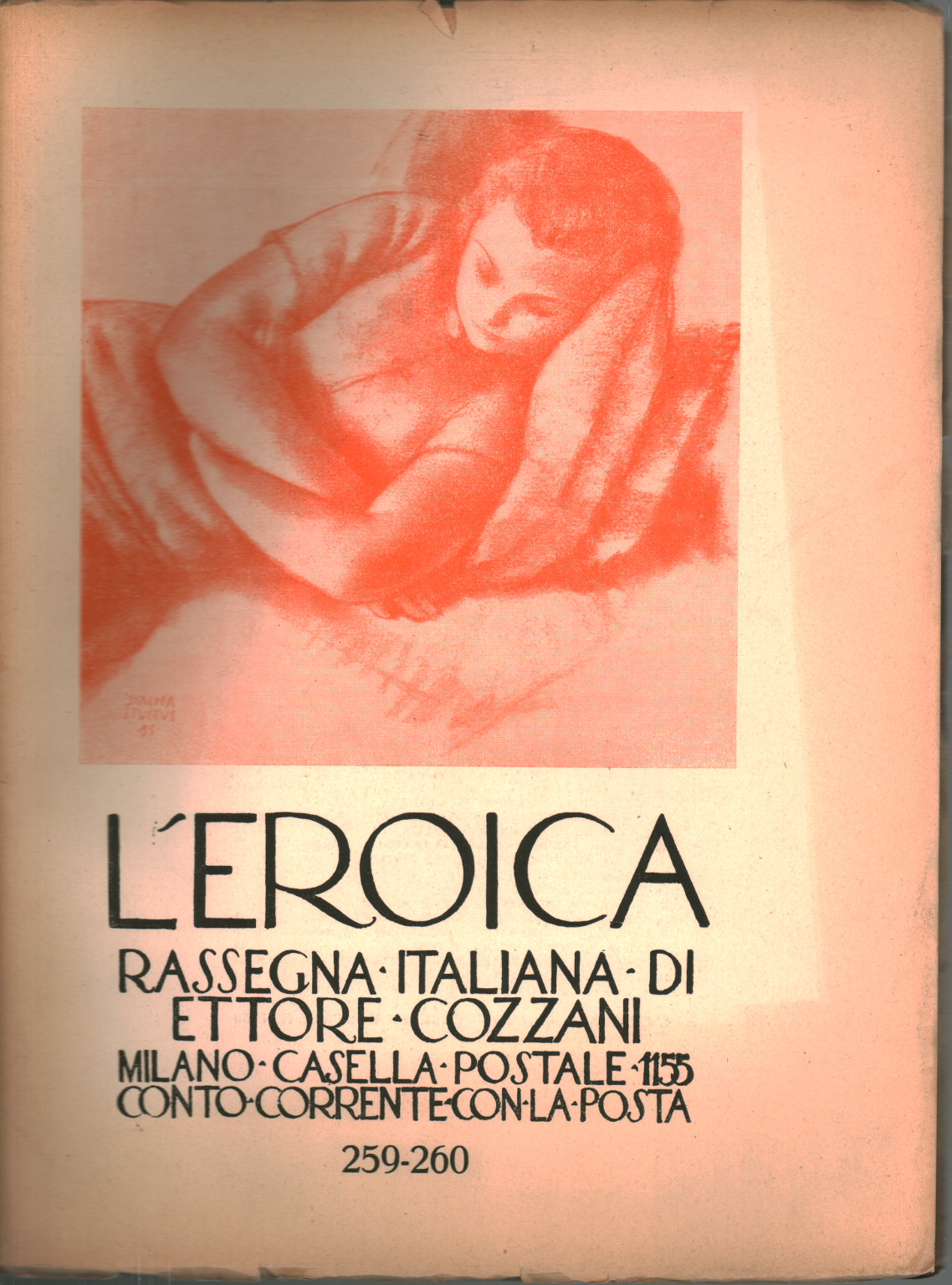 La heroica. Reseña italiana di Ettore Cozzani. Ann, s.una.
