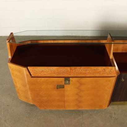 modernariato, modernariato di design, buffet, buffet modernariato, buffet di modernariato, buffet italiano, buffet vintage, buffet anni '60, buffet design anni 60