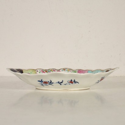 Paire d'Assiettes Tobacco Leaf Porcelaine Chine '700