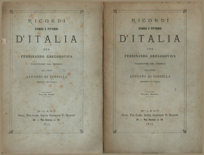 Ricordi storici e pittorici d'Italia (2 volumi)
