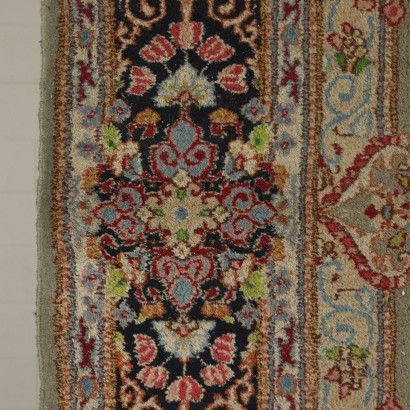 Handmade Kerman Carpet Iran Cotton Wool 1990s