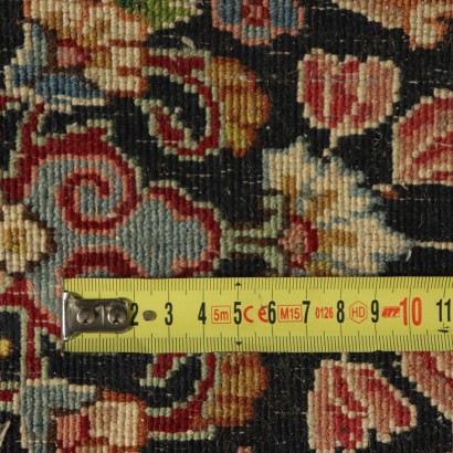 Handmade Kerman Carpet Iran Cotton Wool 1990s