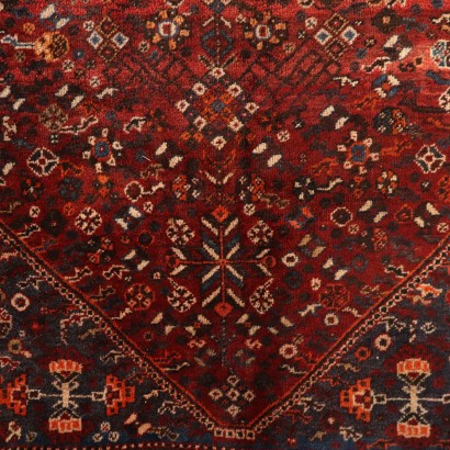 Handgearbeiteter Shiraz-Teppich Iran 80er-90er Jahre